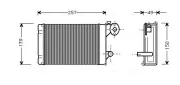 Wärmetauscher, Innenraumheizung AVA QUALITY COOLING VN6062