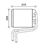 Wärmetauscher, Innenraumheizung AVA QUALITY COOLING VN6378