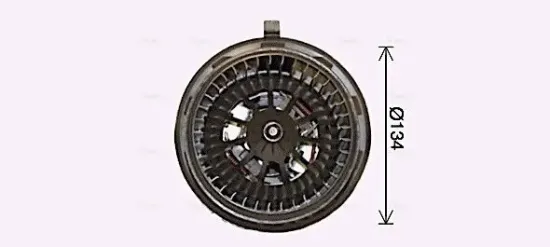 Innenraumgebläse 12 V AVA QUALITY COOLING VN8412 Bild Innenraumgebläse 12 V AVA QUALITY COOLING VN8412