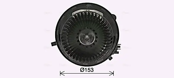 Innenraumgebläse 12 V AVA QUALITY COOLING VN8432