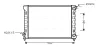 Kühler, Motorkühlung AVA QUALITY COOLING VNA2045