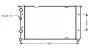 Kühler, Motorkühlung AVA QUALITY COOLING VNA2103