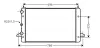 Kühler, Motorkühlung AVA QUALITY COOLING VNA2135