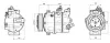 Kompressor, Klimaanlage 12 V AVA QUALITY COOLING VNAK446