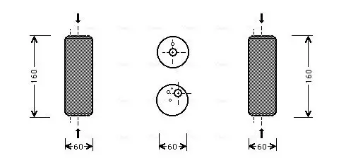 Trockner, Klimaanlage AVA QUALITY COOLING VND014