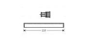 Trockner, Klimaanlage AVA QUALITY COOLING VND294