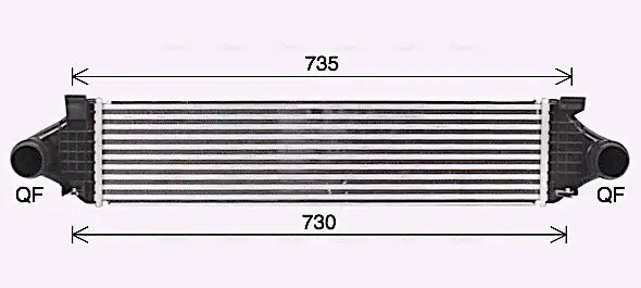Ladeluftkühler AVA Clever Choice VO4297