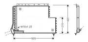 Kondensator, Klimaanlage AVA QUALITY COOLING VO5131