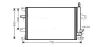 Kondensator, Klimaanlage AVA QUALITY COOLING VO5138D