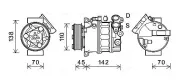 Kompressor, Klimaanlage AVA QUALITY COOLING VOAK192