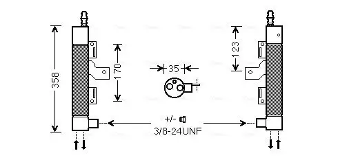 Trockner, Klimaanlage AVA QUALITY COOLING VOD153