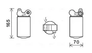 Trockner, Klimaanlage AVA QUALITY COOLING VOD185