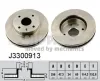 Bremsscheibe Vorderachse NIPPARTS J3300913