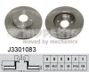 Bremsscheibe Vorderachse NIPPARTS J3301083