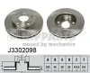 Bremsscheibe Vorderachse NIPPARTS J3302098