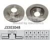 Bremsscheibe NIPPARTS J3303048