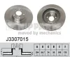 Bremsscheibe Vorderachse NIPPARTS J3307015