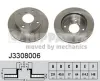 Bremsscheibe Vorderachse NIPPARTS J3308006
