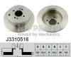Bremsscheibe Hinterachse NIPPARTS J3310516