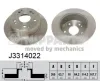 Bremsscheibe NIPPARTS J3314022