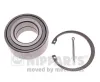 Radlagersatz Vorderachse links Vorderachse rechts NIPPARTS J4700512