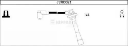 Zündleitungssatz NIPPARTS J5383021