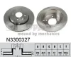 Bremsscheibe Vorderachse links Vorderachse rechts NIPPARTS N3300327