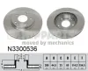Bremsscheibe Vorderachse NIPPARTS N3300536