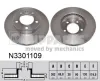 Bremsscheibe Vorderachse links Vorderachse rechts NIPPARTS N3301109