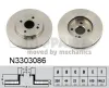 Bremsscheibe Vorderachse NIPPARTS N3303086