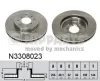 Bremsscheibe Vorderachse NIPPARTS N3308023