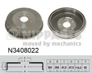 Bremstrommel Hinterachse links Hinterachse rechts NIPPARTS N3408022