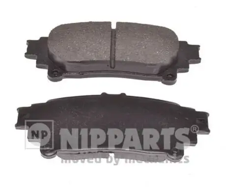 Bremsbelagsatz, Scheibenbremse Hinterachse NIPPARTS N3612044