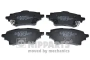 Bremsbelagsatz, Scheibenbremse Hinterachse NIPPARTS N3612051