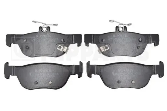 Bremsbelagsatz, Scheibenbremse Hinterachse NIPPARTS N3613029 Bild Bremsbelagsatz, Scheibenbremse Hinterachse NIPPARTS N3613029