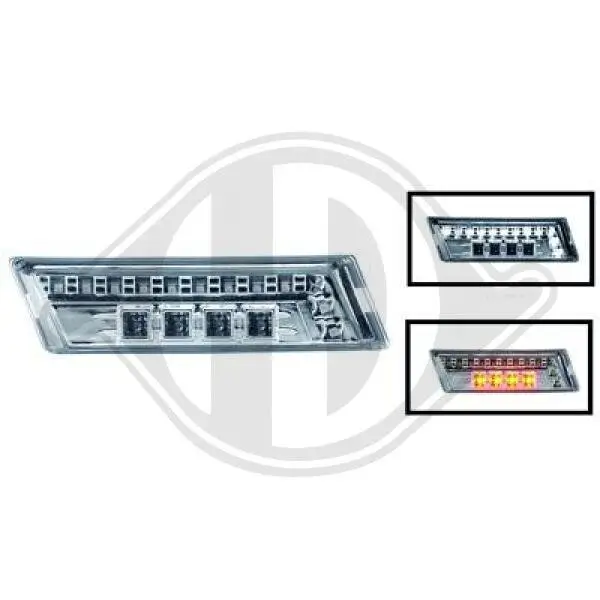 Blinkleuchtensatz seitlicher Einbau DIEDERICHS 1017378