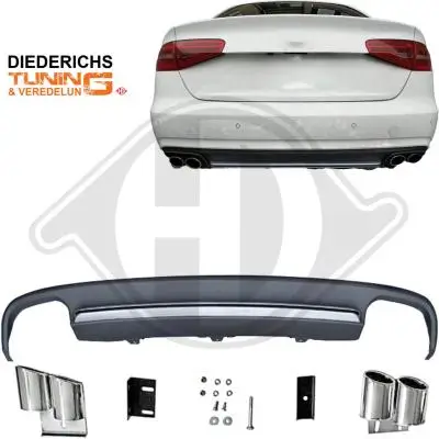 Stoßfänger hinten DIEDERICHS 1019257 Bild Stoßfänger hinten DIEDERICHS 1019257