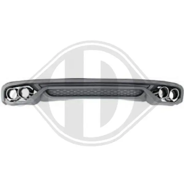 Stoßfänger hinten DIEDERICHS 1019359