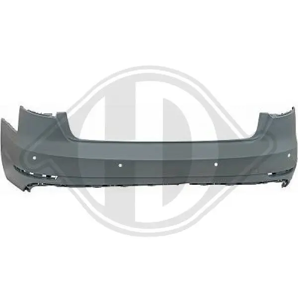 Stoßfänger hinten DIEDERICHS 1020056