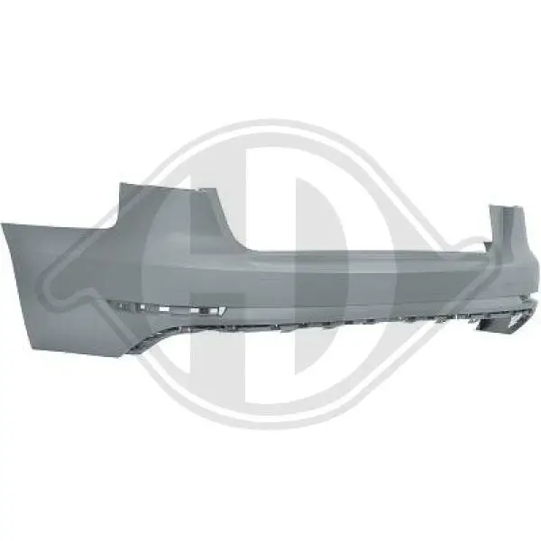 Stoßfänger hinten DIEDERICHS 1020655