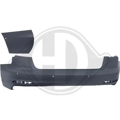 Stoßfänger hinten DIEDERICHS 1029056