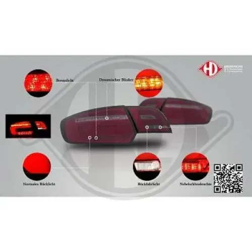 Heckleuchtensatz DIEDERICHS 1031496 Bild Heckleuchtensatz DIEDERICHS 1031496