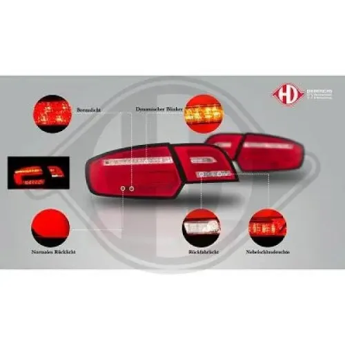 Heckleuchtensatz DIEDERICHS 1032495 Bild Heckleuchtensatz DIEDERICHS 1032495