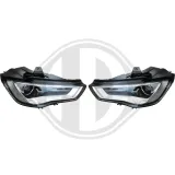 Scheinwerfereinsatz, Hauptscheinwerfer vorne beidseitig DIEDERICHS 1033281