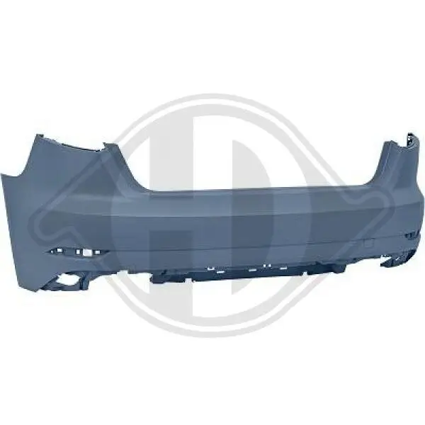 Stoßfänger hinten DIEDERICHS 1033655