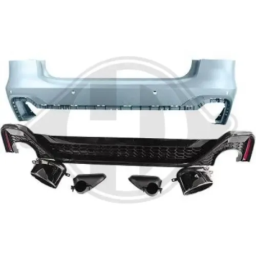 Stoßfänger hinten DIEDERICHS 1051255 Bild Stoßfänger hinten DIEDERICHS 1051255