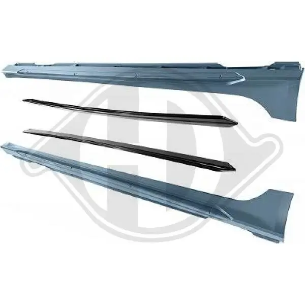 Schwellerverkleidung seitlicher Anbau DIEDERICHS 1051262