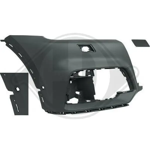 Stoßfänger vorne rechts DIEDERICHS 1076452