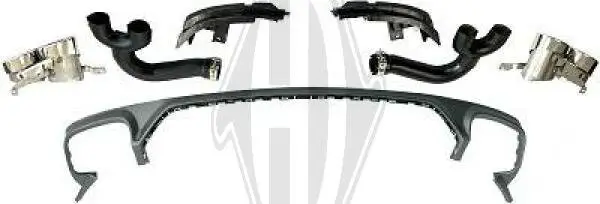 Blende, Stoßfänger hinten DIEDERICHS 1098258