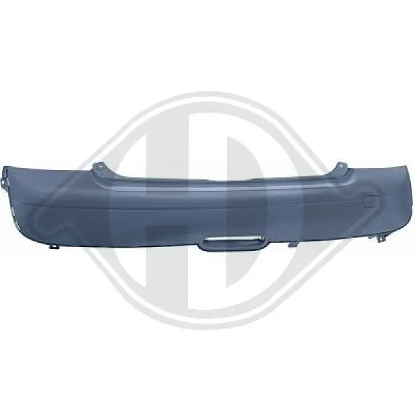 Stoßfänger hinten DIEDERICHS 1206055